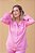 Pijama americano longo Rosa Luxo - Imagem 1