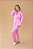 Pijama americano longo Rosa Luxo - Imagem 3