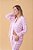 Pijama americano longo Xadrez Rosa - Imagem 3