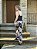Pijama calça estampada e blusa de alcinha - tamanho GG - Imagem 2