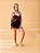 Babydoll com Robe Preto e renda vermelha - Imagem 5