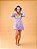 Babydoll com Robe Lilás e renda bege - Imagem 2