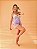 Babydoll com Robe Lilás e renda bege - Imagem 4