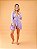 Babydoll com Robe Lilás e renda bege - Imagem 3
