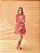 Camisola com Robe Pink detalhes renda branca - Imagem 1