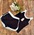 Shortdoll Preto om poá Off-White - tamanho P - Imagem 2