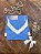 Camisola Alcinha Azul com poá Off-White - Imagem 4
