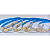 Fita 120 Led 3528 Branco Frio 6500k Dupla Face IP20 Sem Silicone 5 Metros - Imagem 2