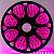 Mangueira Led 100 Metros Rosa IP67 5050 Chata - Imagem 1
