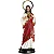Sagrado Coração De Jesus 30cm Estatua Escultura Cor Vermelho Costa - Imagem 1