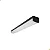 Luminária Linear LED Sobrepor 72W Multicor Bivolt 120cm Preto - Imagem 1