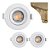 LUMINARIA DOWNLIGHT, 7W, EMBUTIR, 3000K, BRANCO QUENTE, BIVOLT, REDONDO, BRANCO - Imagem 4