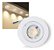 LUMINARIA DOWNLIGHT, 7W, EMBUTIR, 3000K, BRANCO QUENTE, BIVOLT, REDONDO, BRANCO - Imagem 1