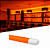 CTB LAMPADA TUBO LED T8 18W LARANJA 120CM LIGAÇÃO 1 LADO - Imagem 2