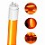 CTB LAMPADA TUBO LED T8 18W LARANJA 120CM LIGAÇÃO 1 LADO - Imagem 1