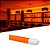 CTB LAMPADA TUBO LED T8 9W LARANJA 60CM LIGAÇÃO 1 LADO - Imagem 2