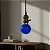 OPUS - LÂMPADA MINI BULBO LED, 3W, AZUL, 270lm, E27, G45, BIVOLT - Imagem 1