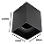 OPUS LUMINÁRIA DE SOBREPOR COM CAIXA QUADRADO ABS, PAR20, 1xE27, DIRECIONÁVEL, 150X110mm, PRETO - Imagem 4