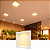 Painel Plafon Embutir Quadrado Recuado Led 18w Bivolt 3000k - Imagem 3
