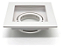 HEVVY - LUMINARIA EMBUTIR RECUADO QUADRADA MR11, 1xGU10, POT.: MÁX. 40W, ABS, BRANCO - Imagem 3