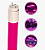 Kit 6 Lâmpadas Tubo LED T8 18W 120cm Rosa Plástico Ligação 1 Lado - Imagem 1