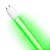Kit 6 Lâmpadas Tubo LED T8 18W 120cm Verde Plástico Ligação 1 Lado - Imagem 2