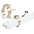 Abraçadeira T8 Média para Lâmpada Tubular LED - Imagem 4