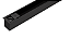 Trilho eletrificado Embutir Trace 1m Stella Bivolt Preto - Imagem 1