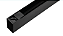 Trilho Eletrificado SobreporTrace 1m Stella Bivolt Preto - Imagem 1