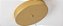 Pendente Led Axis 46W 3000K 1080lm Dourado Bivolt - Imagem 3