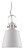 Pendente Industrial Balthasar Até 40w 1x Lâmpada Filamento Bivolt Branco - Imagem 1