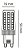 Lâmpada Halopin 3,5w 6000k 350lm 127v Opus 300° Bipino - Imagem 2