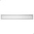 PLAFON LUMINÁRIA LED 120X15 SLIM EMBUTIR 36W 3000K - BRANCO QUENTE - KIT COM 5 - Imagem 2