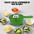 Kit Multifuncional de Cozinha - Cortador, Ralador e Descascador de Legumes e Vegetais com Armazenamento Prático - Imagem 3