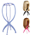 Suporte Dobrável plástico Para Descansar Peruca wigs Guardar e Secar Lace Chapéu expositor - Unidade - Imagem 1