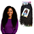Cabelo Fogosa 80cm Bio fibra 300gr Entrelace Cacheado Longo fashion Classic - Imagem 1
