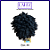 Coque Afro Puff - Black Beauty - Imagem 3