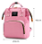 Mochila Maternidade Bolsa Bebe Impermeável Menina Menino - Imagem 14