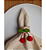 Porta Guardanapo Cerejas em Palha R$12,99 cd - Imagem 3