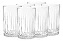 Jogo de 6 Copos Laura 420ml de Vidro Transparente R$29,99 - Imagem 1