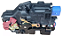 FECHADURA ELETRICA PORTA GOLF GTI-MK5 06-10 4P TRASEIRA ESQUERDA - Imagem 1