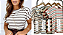 T -SHIRTS LISTRADA - Imagem 1