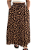 Saia Longa Elástico Cintura Animal Print - Imagem 1