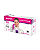 CAIXA LUVA NITRILICA INOVEN ROSA M - 100UN - Imagem 1