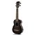 Ukulele Moani MAUNA Soprano 21'' Ebony C/ Bag UKEB-21EQ - Imagem 1