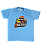 Camiseta Tr Iludido  Azul Bebê - Imagem 1