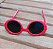 Óculos de Sol Vermelho - Unissex Pequeno Porte - Imagem 1