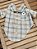 Camisa Quadriculada Verde Ursinho no Bolso - Imagem 1