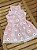 Vestido Delicado Rosa  + Laço de Cabeça - Imagem 1