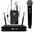 MICROFONE S/ FIO KADOSH DUPLO UHF KDS-W392C - Imagem 1
